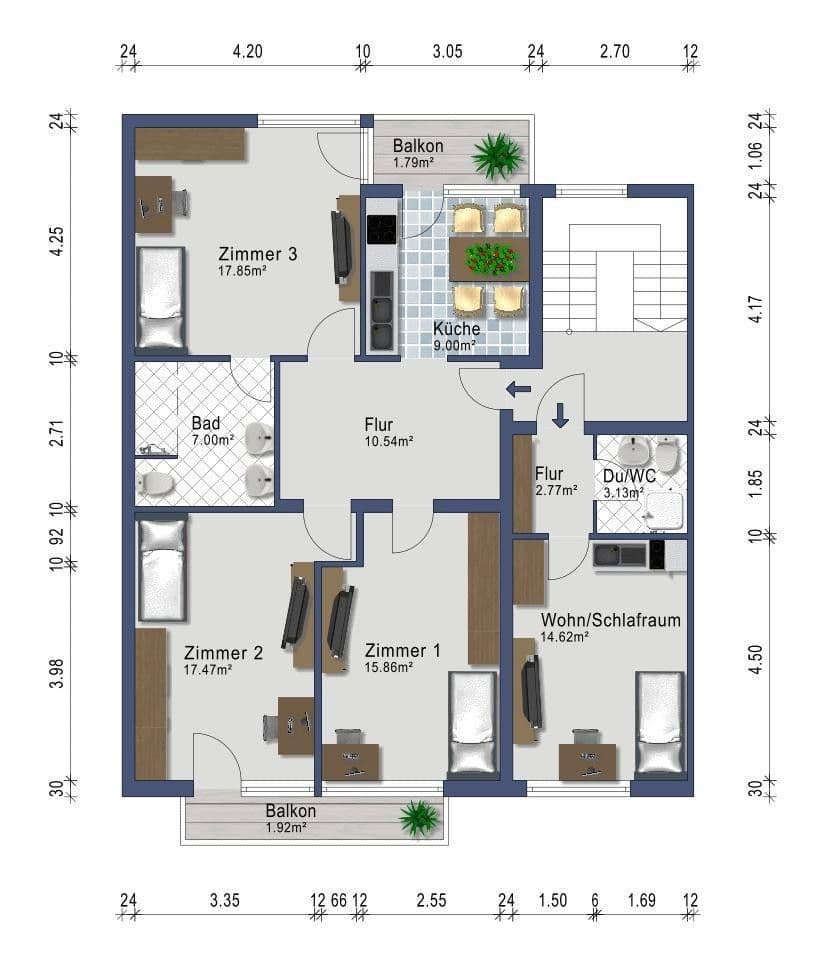 Predaj domu 364 m², pozemek 205 m², Gerberstr. 9, Pforzheim, Bádensko-Wurttembersko Predaj domu 364 m², pozemek 205 m², Gerberstr. 9, Pforzheim, Bádensko-Wurttembersko