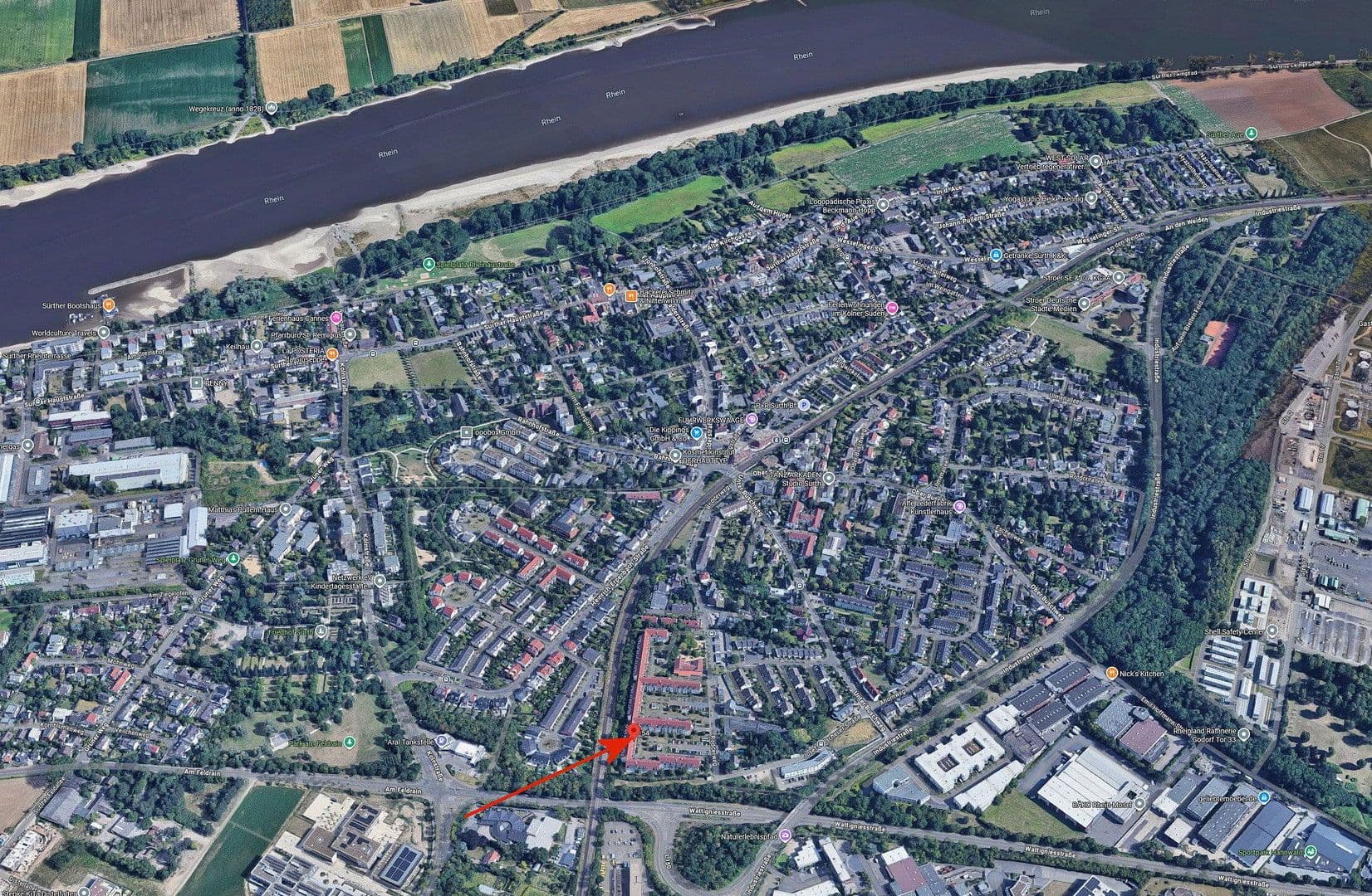 Predaj bytu 2-izbový 52 m², Rodderweg 54, Köln (Sürth), Severné Porýnie - Westfálsko Predaj bytu 2-izbový 52 m², Rodderweg 54, Köln (Sürth), Severné Porýnie - Westfálsko