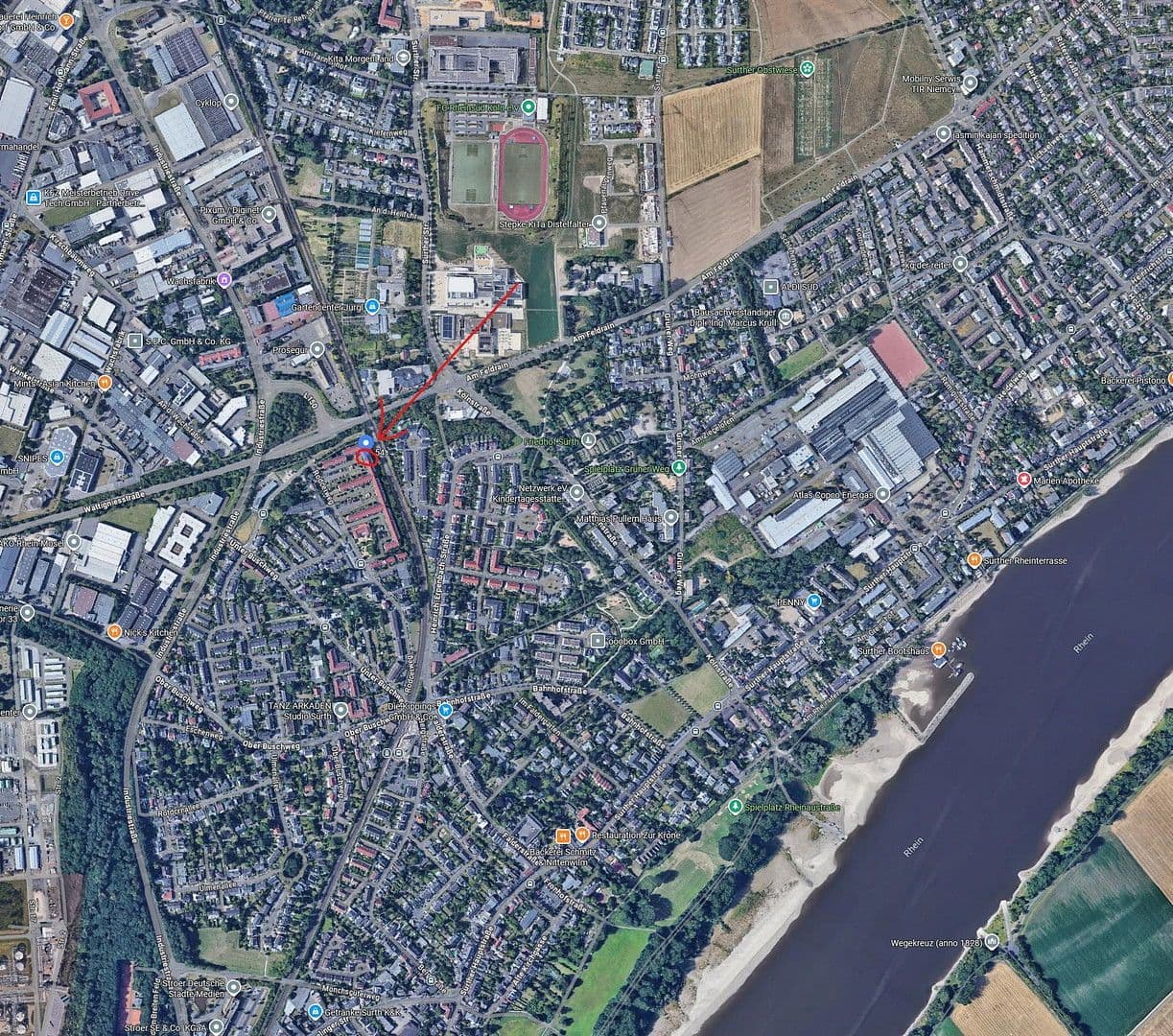 Predaj bytu 2-izbový 52 m², Rodderweg 54, Köln (Sürth), Severné Porýnie - Westfálsko Predaj bytu 2-izbový 52 m², Rodderweg 54, Köln (Sürth), Severné Porýnie - Westfálsko