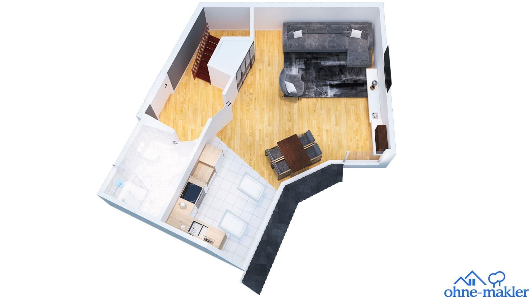 Prenájom bytu 3-izbový 73 m², Kieler Straße 11, Quickborn, Šlezvicko-Holštajnsko Prenájom bytu 3-izbový 73 m², Kieler Straße 11, Quickborn, Šlezvicko-Holštajnsko