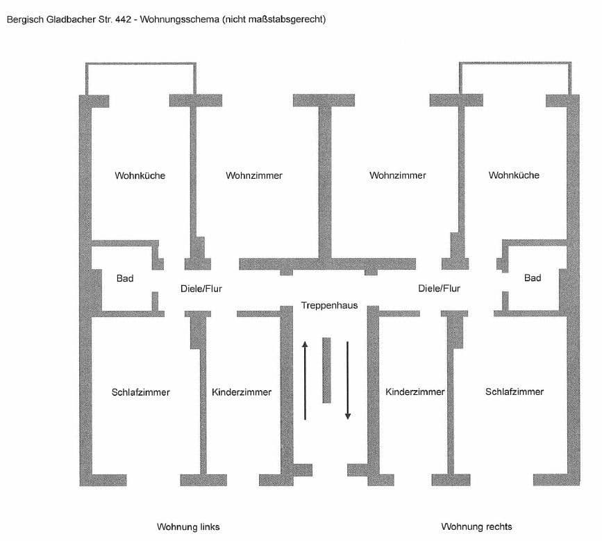 Prenájom bytu 3-izbový 66 m², Köln, Severné Porýnie - Westfálsko Prenájom bytu 3-izbový 66 m², Köln, Severné Porýnie - Westfálsko