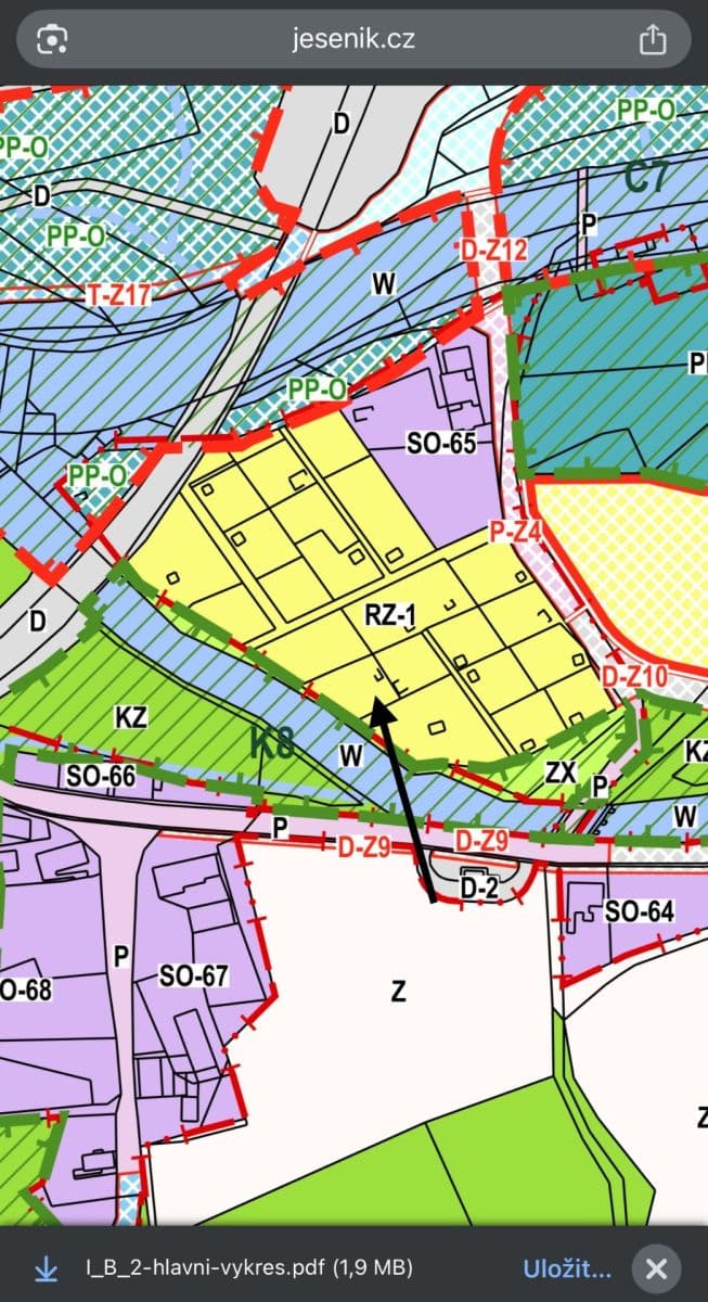Predaj pozemku 529 m², Mikulovice, Olomoucký kraj Predaj pozemku 529 m², Mikulovice, Olomoucký kraj