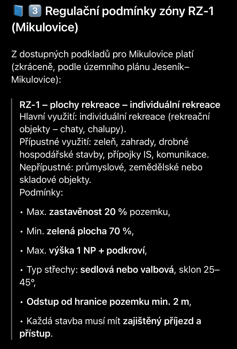 Predaj pozemku 529 m², Mikulovice, Olomoucký kraj Predaj pozemku 529 m², Mikulovice, Olomoucký kraj