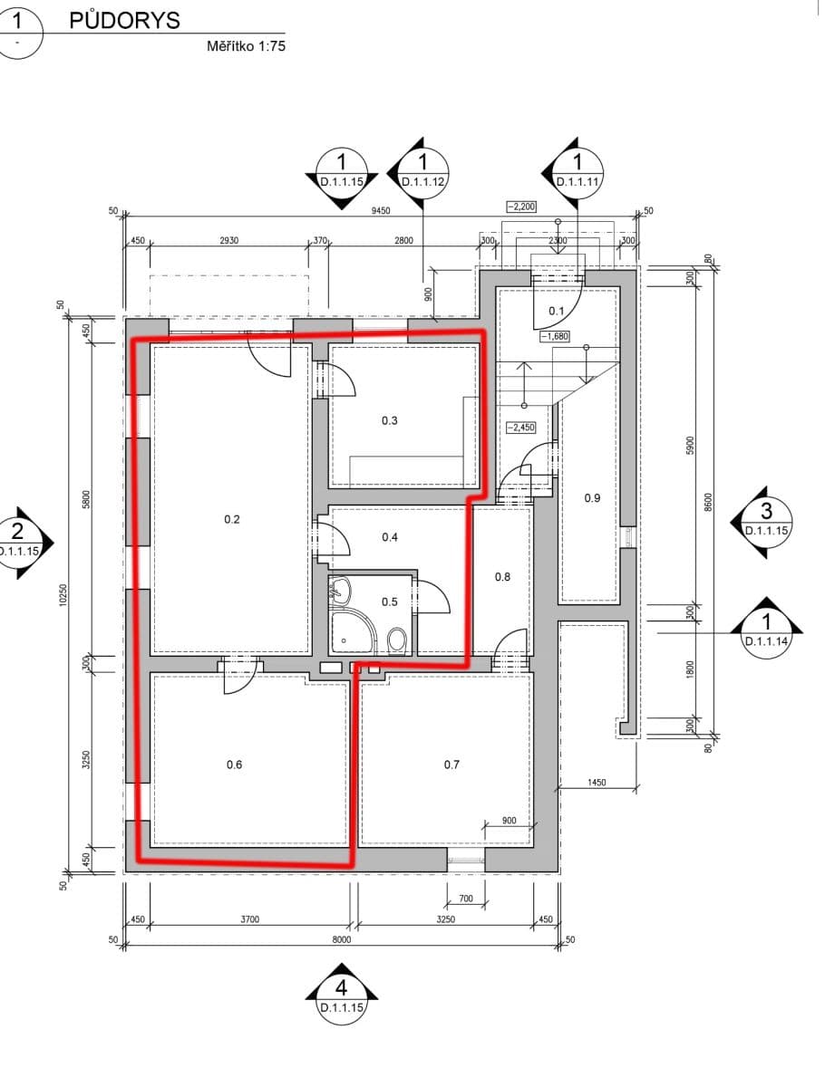 Prenájom bytu 2-izbový 45 m², Huberova, Praha, Praha Prenájom bytu 2-izbový 45 m², Huberova, Praha, Praha