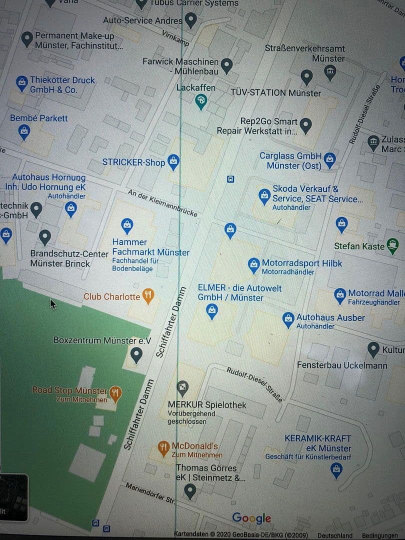 Prenájom pozemku 1.000 m², An der Kleimannbrücke 5, Münster, Severné Porýnie - Westfálsko Prenájom pozemku 1.000 m², An der Kleimannbrücke 5, Münster, Severné Porýnie - Westfálsko