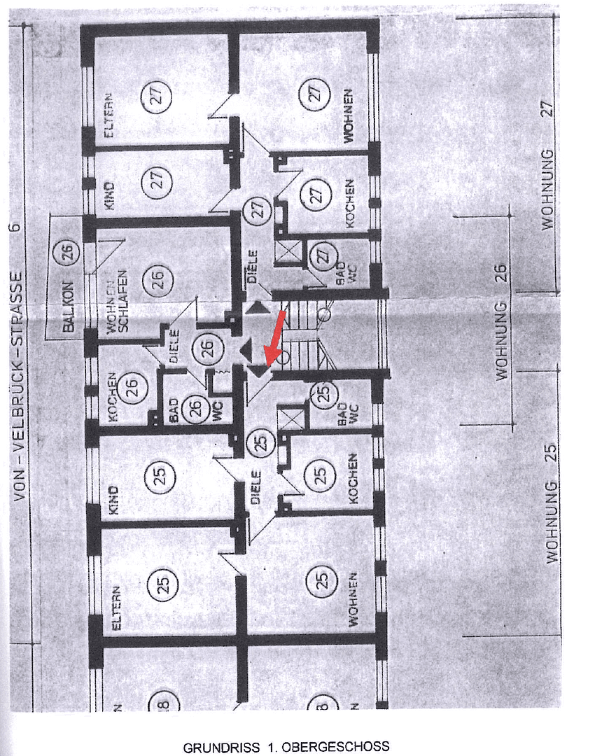 Predaj bytu 3-izbový 57 m², Von-Velbrück-Str. 6, Langenfeld (Rheinland), Severné Porýnie - Westfálsko Predaj bytu 3-izbový 57 m², Von-Velbrück-Str. 6, Langenfeld (Rheinland), Severné Porýnie - Westfálsko