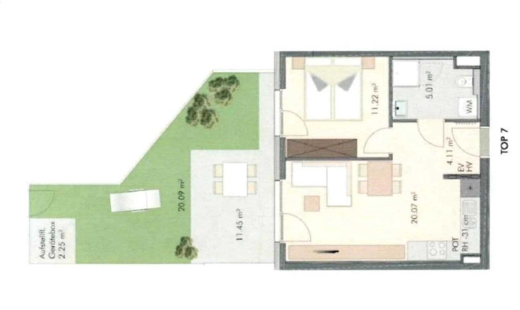 Predaj bytu 2-izbový 41 m², Nippongasse 8, Wien, Viedeň Predaj bytu 2-izbový 41 m², Nippongasse 8, Wien, Viedeň
