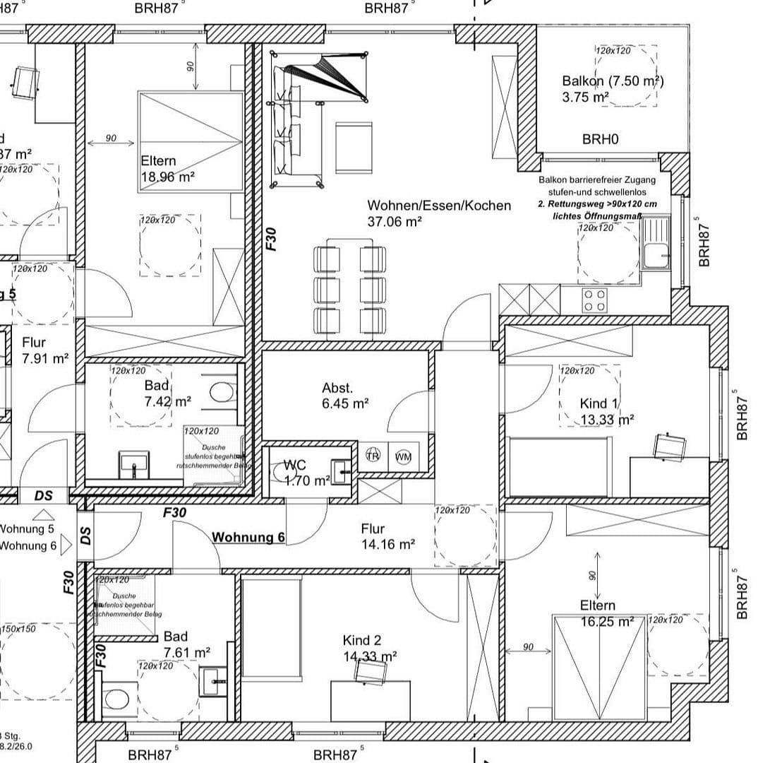Prenájom bytu 4-izbový 109 m², Wissinger Mark 21, Bissendorf, Dolné Sasko Prenájom bytu 4-izbový 109 m², Wissinger Mark 21, Bissendorf, Dolné Sasko