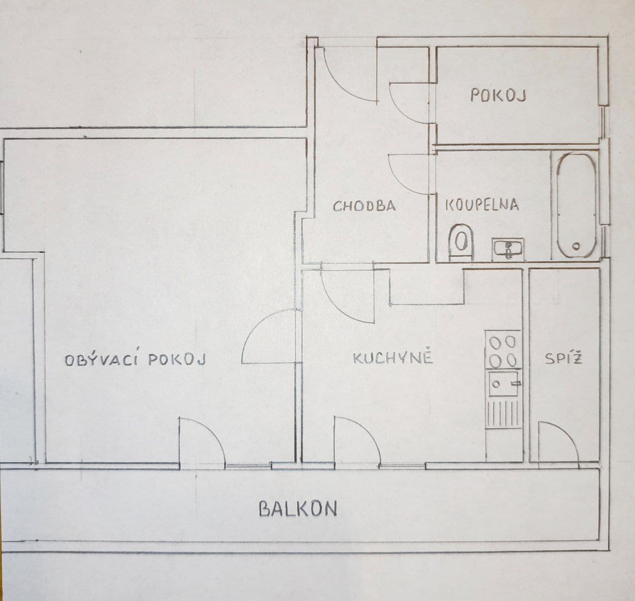 Prenájom bytu 2-izbový 54 m², Mladých, Praha, Praha Prenájom bytu 2-izbový 54 m², Mladých, Praha, Praha
