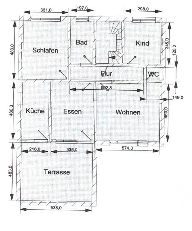 Prenájom bytu 3-izbový 105 m², Heinrich-von-Gagern-Str. 13, Lorsch, Hesensko Prenájom bytu 3-izbový 105 m², Heinrich-von-Gagern-Str. 13, Lorsch, Hesensko