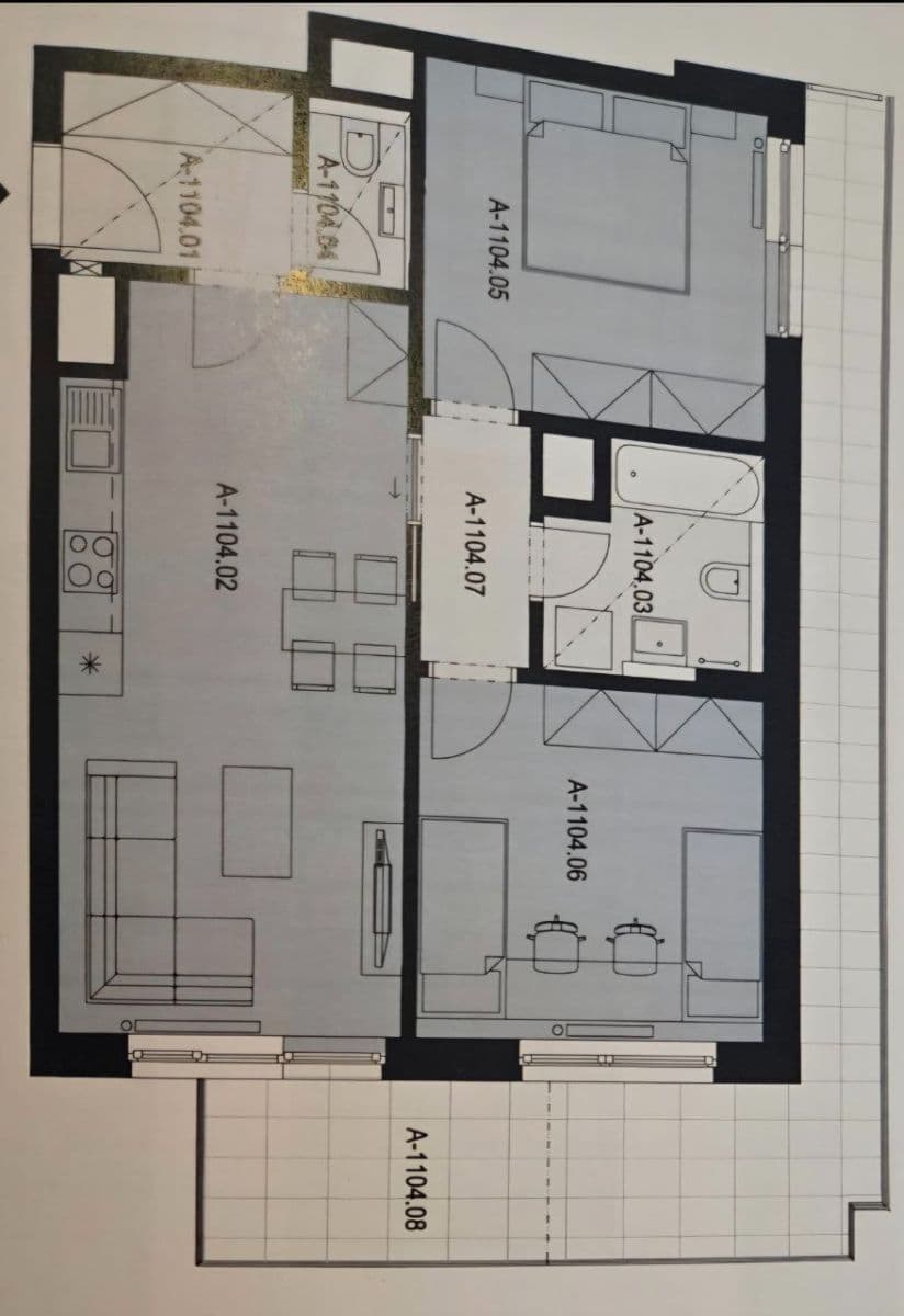 Predaj bytu 3-izbový 69 m², Zvěřinova, Praha, Praha Predaj bytu 3-izbový 69 m², Zvěřinova, Praha, Praha