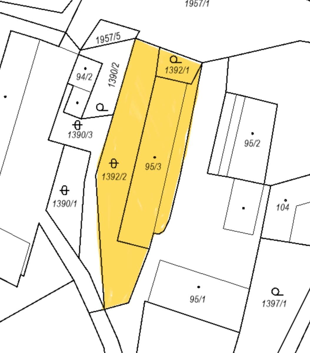 Predaj rekreačného objektu 350 m², pozemek 793 m², Buřenice, Kraj Vysočina Predaj rekreačného objektu 350 m², pozemek 793 m², Buřenice, Kraj Vysočina