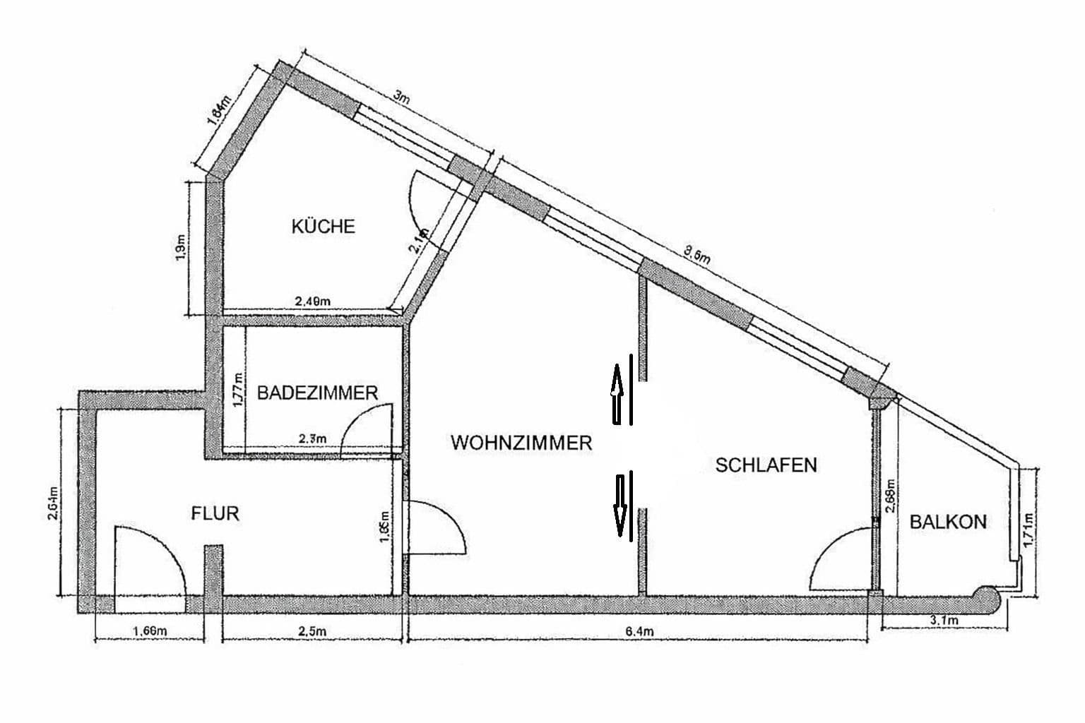 Predaj bytu 2-izbový 52 m², Berlin, Berlín Predaj bytu 2-izbový 52 m², Berlin, Berlín