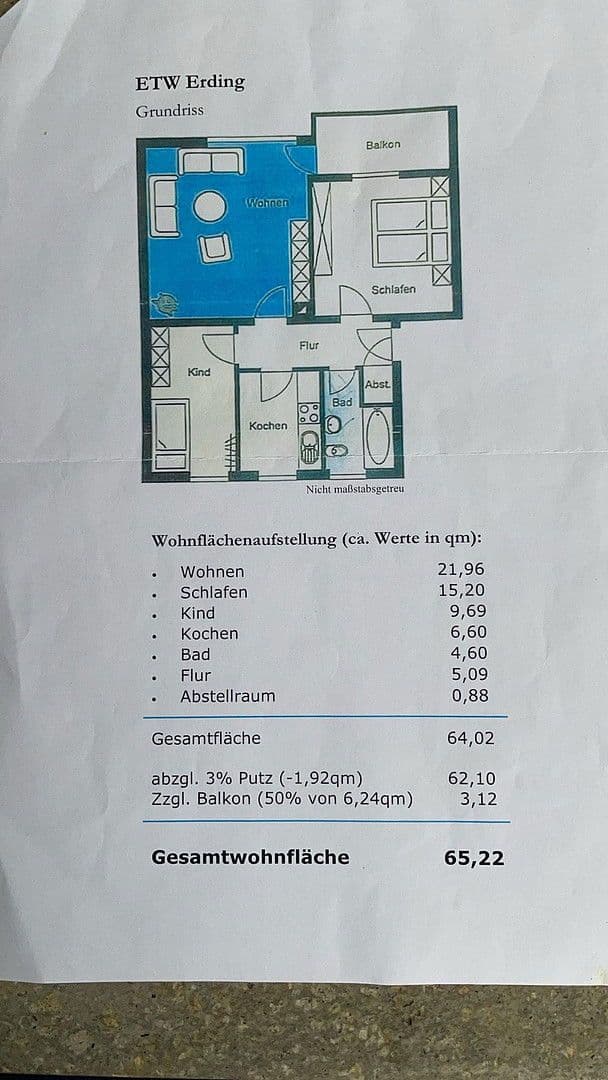 Predaj bytu 3-izbový 66 m², Danzigerstaße 3, Altenerding, Bavorsko Predaj bytu 3-izbový 66 m², Danzigerstaße 3, Altenerding, Bavorsko