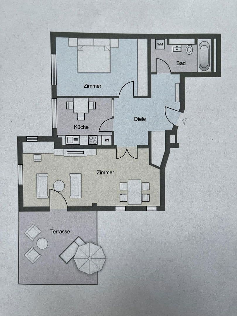 Prenájom bytu 2-izbový 66 m², Dresden, Sasko Prenájom bytu 2-izbový 66 m², Dresden, Sasko