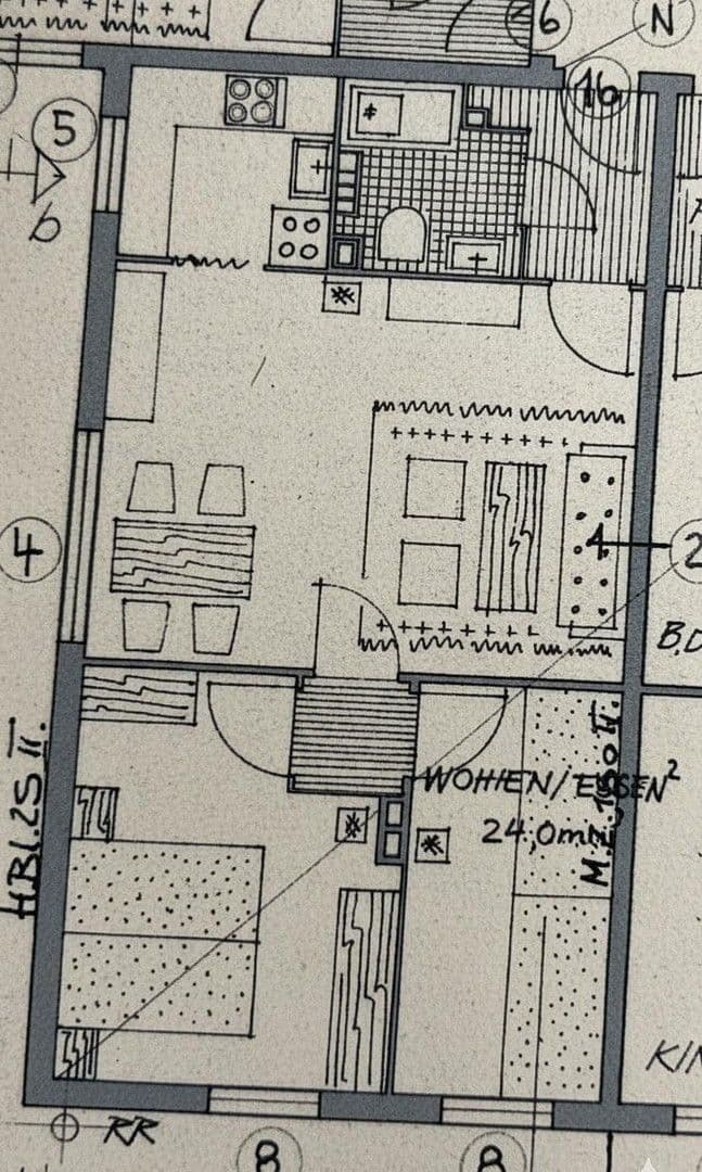 Prenájom bytu 3-izbový 58 m², Über dem Wehrbach 16, Friedberg (Hessen), Hesensko Prenájom bytu 3-izbový 58 m², Über dem Wehrbach 16, Friedberg (Hessen), Hesensko