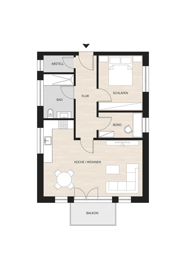 Prenájom bytu 2-izbový 63 m², Ziehrerweg 5a, Hamburg, Hamburg Prenájom bytu 2-izbový 63 m², Ziehrerweg 5a, Hamburg, Hamburg
