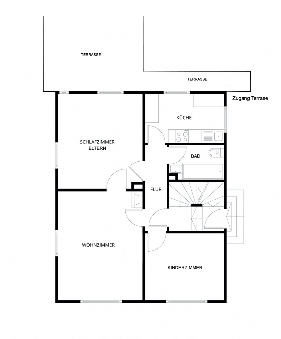 Prenájom bytu 3-izbový 74 m², Esslingen am Neckar, Bádensko-Wurttembersko Prenájom bytu 3-izbový 74 m², Esslingen am Neckar, Bádensko-Wurttembersko