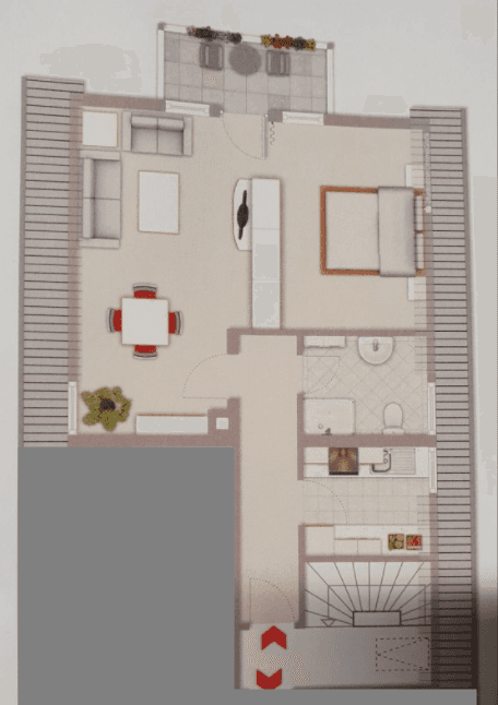 Prenájom bytu 2-izbový 50 m², Aschaffenburg, Bavorsko Prenájom bytu 2-izbový 50 m², Aschaffenburg, Bavorsko