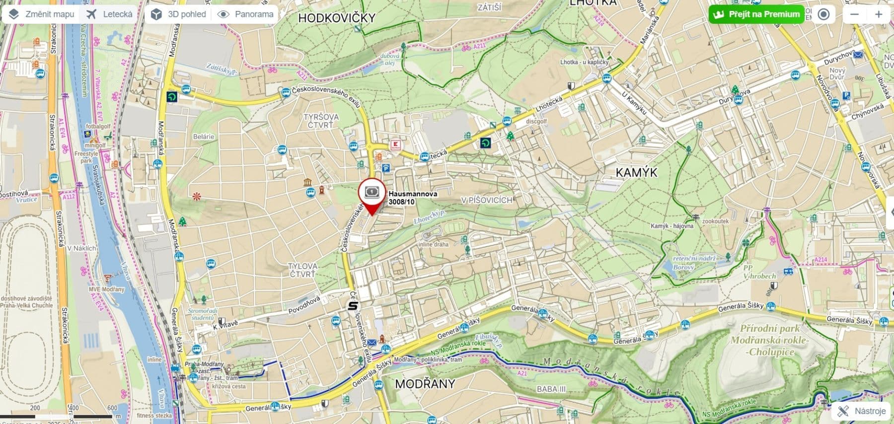 Prenájom bytu 4-izbový 94 m², Hausmannova, Praha, Praha Prenájom bytu 4-izbový 94 m², Hausmannova, Praha, Praha