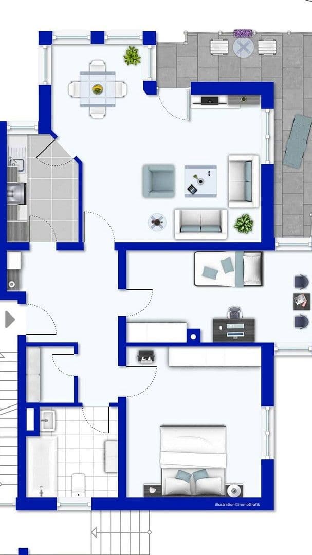 Predaj bytu 3-izbový 85 m², Günzburg, Bavorsko Predaj bytu 3-izbový 85 m², Günzburg, Bavorsko