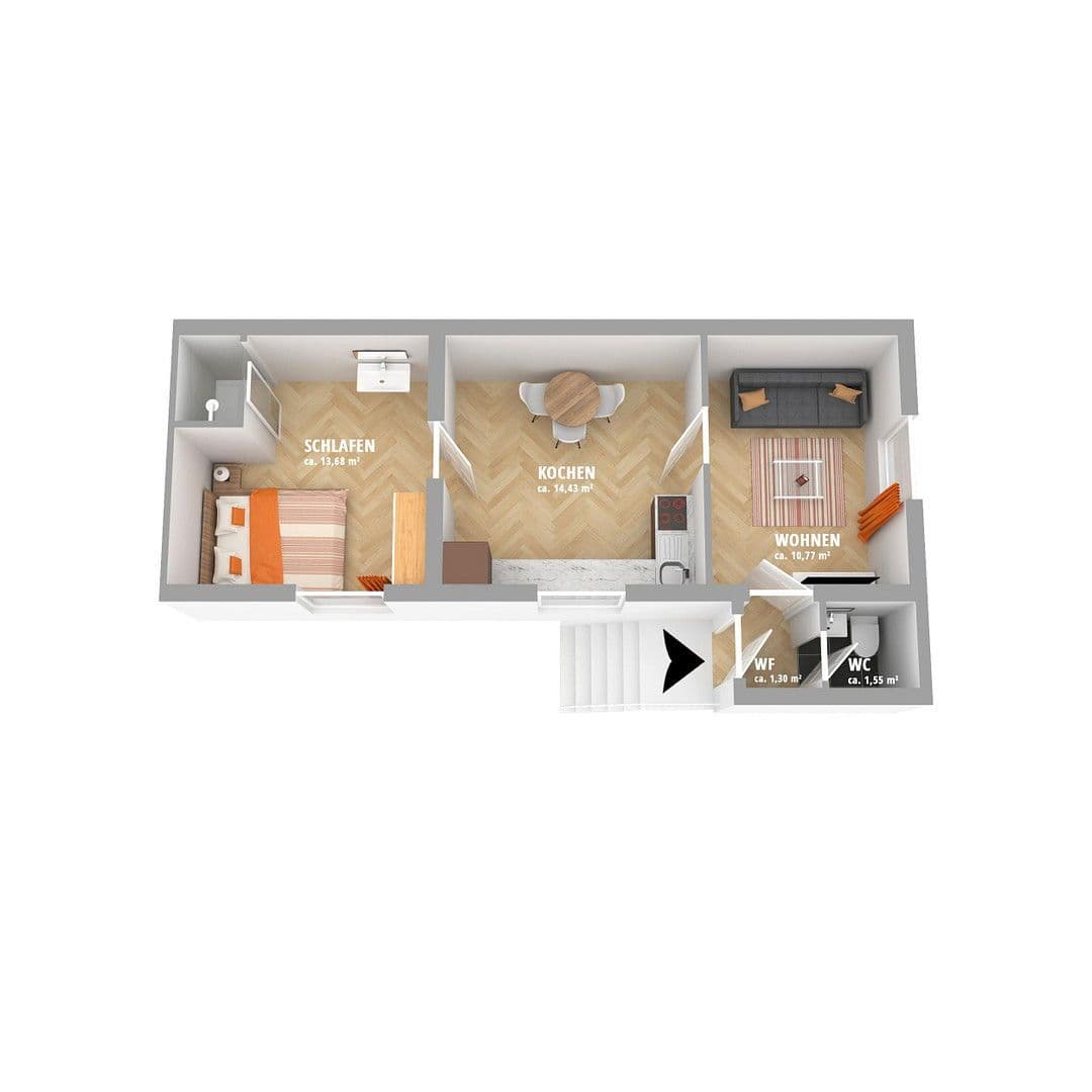 Predaj bytu 2-izbový 42 m², Leonberg, Bádensko-Wurttembersko Predaj bytu 2-izbový 42 m², Leonberg, Bádensko-Wurttembersko