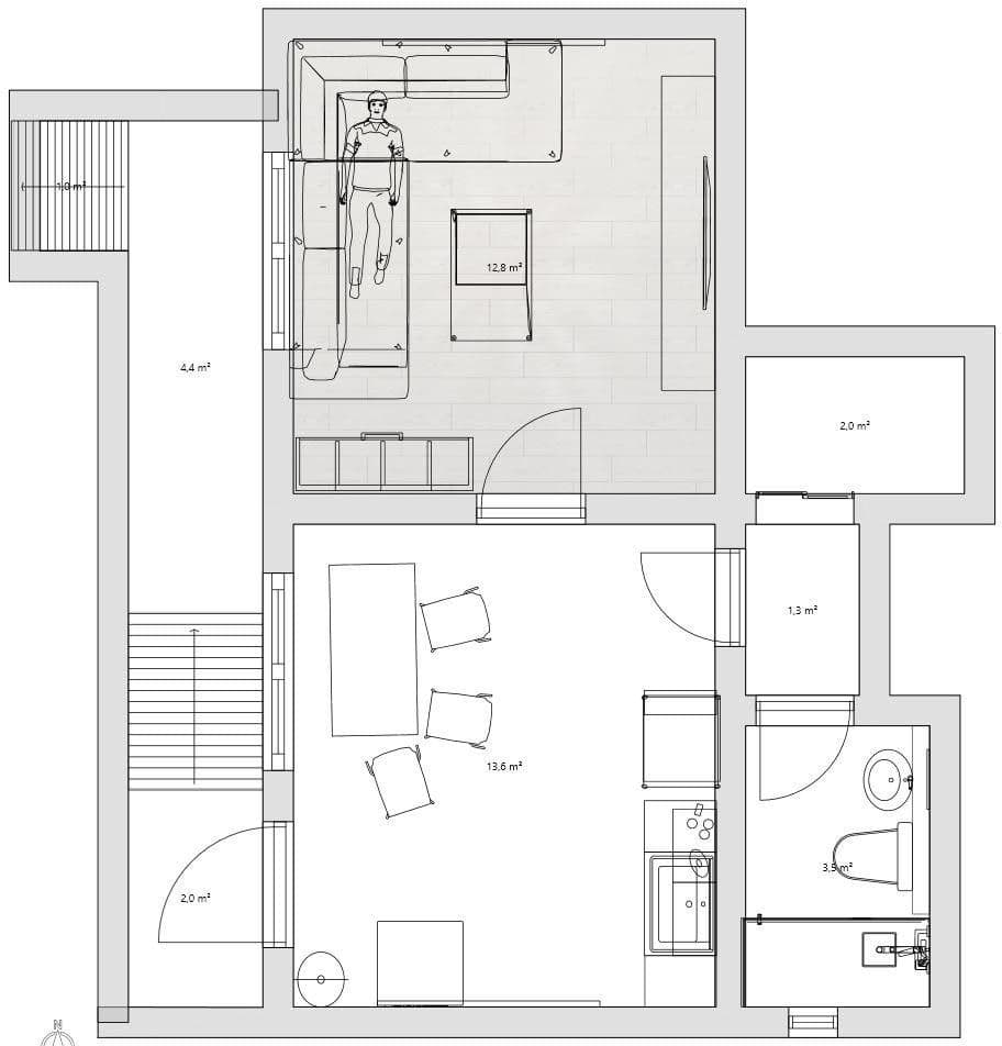 Prenájom bytu 1-izbový 32 m², Sparkassenstraße 12 Tür 2, Neumarkt am Wallersee, Salzbursko Prenájom bytu 1-izbový 32 m², Sparkassenstraße 12 Tür 2, Neumarkt am Wallersee, Salzbursko