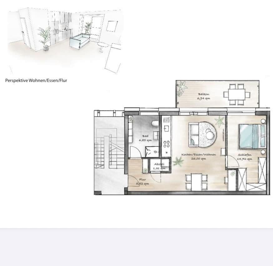 Prenájom bytu 2-izbový 62 m², Marshall-Heights-Ring 4, Kitzingen, Bavorsko Prenájom bytu 2-izbový 62 m², Marshall-Heights-Ring 4, Kitzingen, Bavorsko
