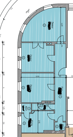 Prenájom bytu 3-izbový 89 m², Mozartstr. 27, Hamburg, Hamburg Prenájom bytu 3-izbový 89 m², Mozartstr. 27, Hamburg, Hamburg