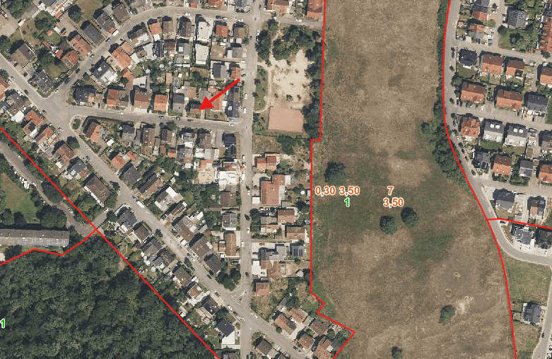 Predaj domu 128 m², pozemek 451 m², Albert Schmitt Str. 11, Sandhausen, Bádensko-Wurttembersko Predaj domu 128 m², pozemek 451 m², Albert Schmitt Str. 11, Sandhausen, Bádensko-Wurttembersko