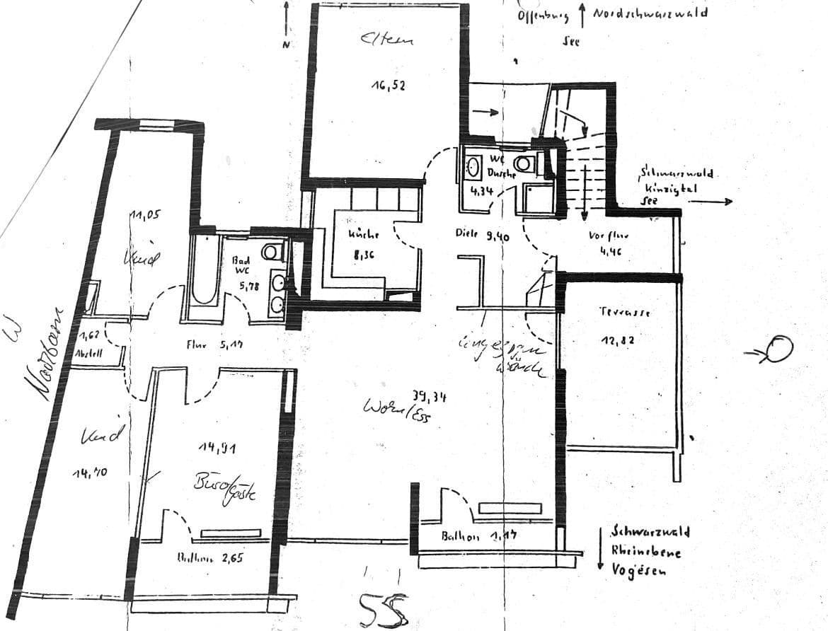 Predaj bytu 5-izbový 140 m², Offenburg, Bádensko-Wurttembersko Predaj bytu 5-izbový 140 m², Offenburg, Bádensko-Wurttembersko