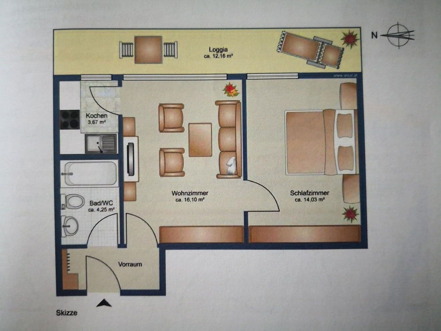 Predaj bytu 2-izbový 42 m², Salzburg, Salzbursko Predaj bytu 2-izbový 42 m², Salzburg, Salzbursko