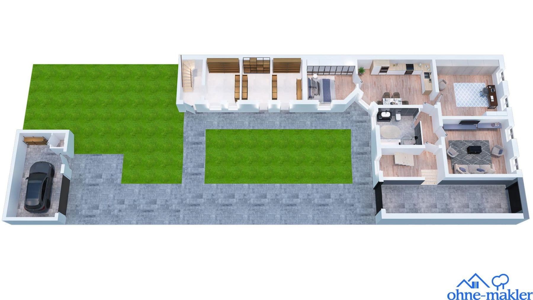 Prenájom bytu 4-izbový 90 m², Eisenbahnstraße 19, Eberswalde, Brandenbursko Prenájom bytu 4-izbový 90 m², Eisenbahnstraße 19, Eberswalde, Brandenbursko