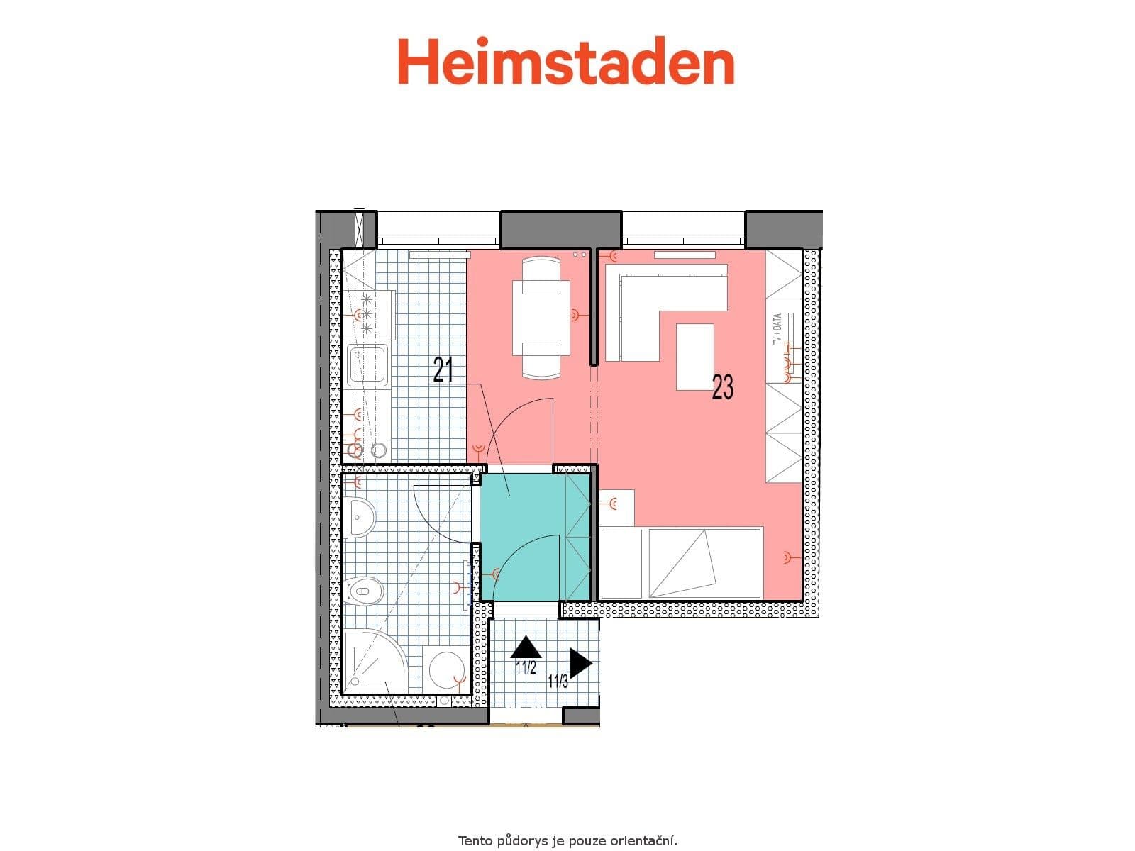 Prenájom bytu 1-izbový 24 m², Dělnická, Havířov, Moravskoslezský kraj Prenájom bytu 1-izbový 24 m², Dělnická, Havířov, Moravskoslezský kraj
