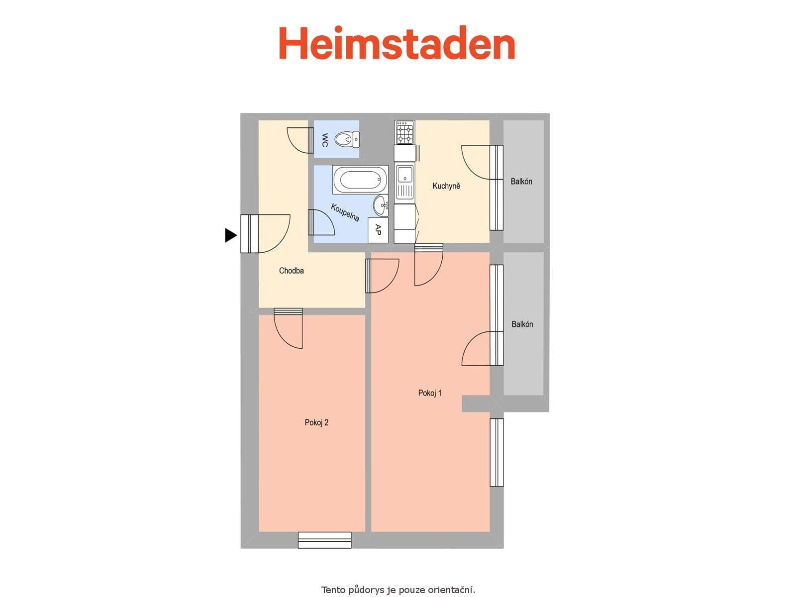 Prenájom bytu 2-izbový 62 m², Marie Majerové, Frýdek-Místek, Moravskoslezský kraj Prenájom bytu 2-izbový 62 m², Marie Majerové, Frýdek-Místek, Moravskoslezský kraj