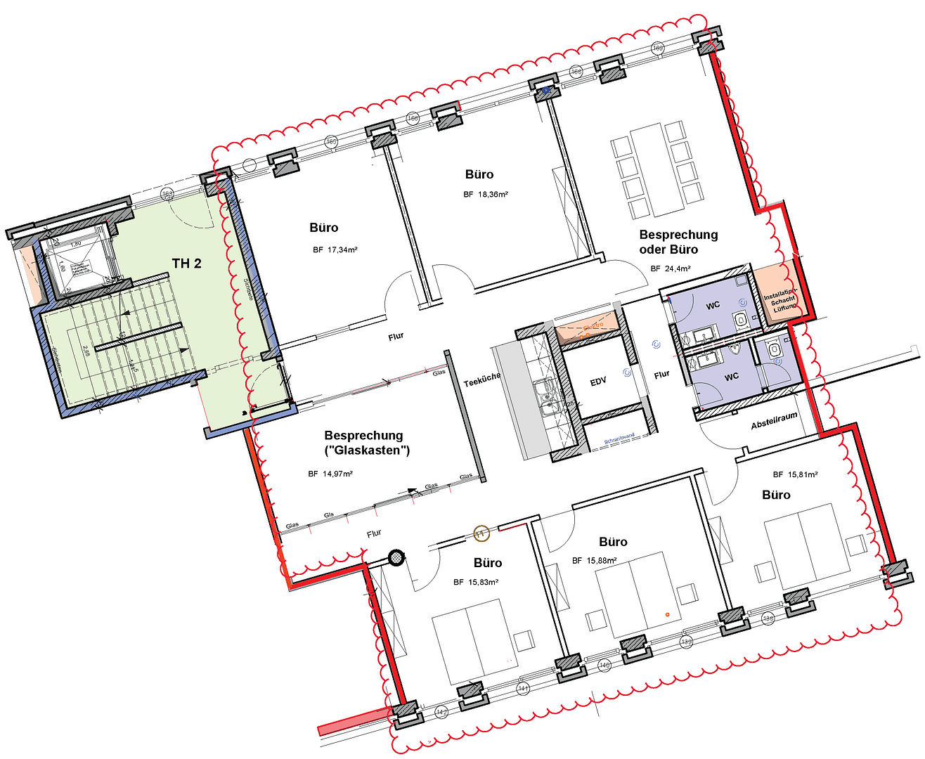 Prenájom kancelárie 175 m², Wilhelm-Schickard-Str. 14, Münster, Severné Porýnie - Westfálsko Prenájom kancelárie 175 m², Wilhelm-Schickard-Str. 14, Münster, Severné Porýnie - Westfálsko