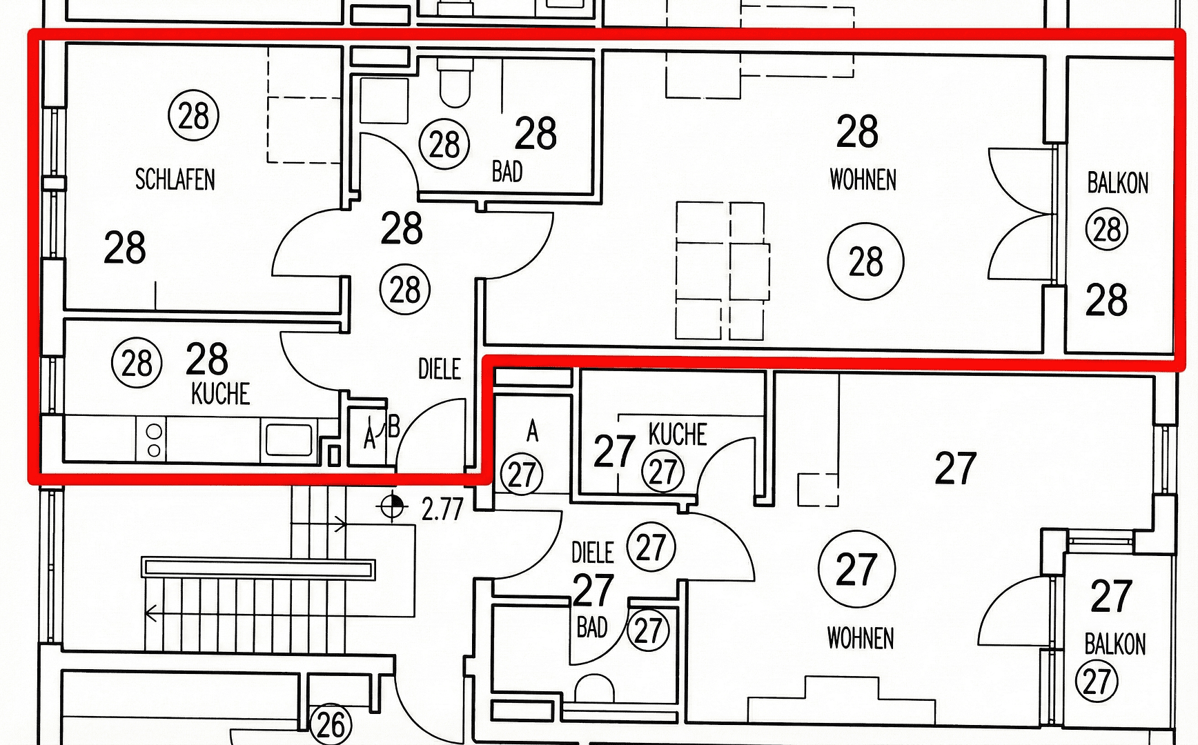 Prenájom bytu 2-izbový 57 m², Birkenhainer Ring 25B, Großbeeren, Brandenbursko Prenájom bytu 2-izbový 57 m², Birkenhainer Ring 25B, Großbeeren, Brandenbursko
