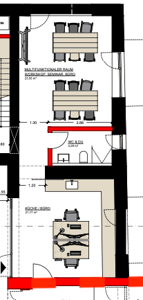Prenájom kancelárie 52 m², Fischergasse 3, Eggenfelden, Bavorsko Prenájom kancelárie 52 m², Fischergasse 3, Eggenfelden, Bavorsko