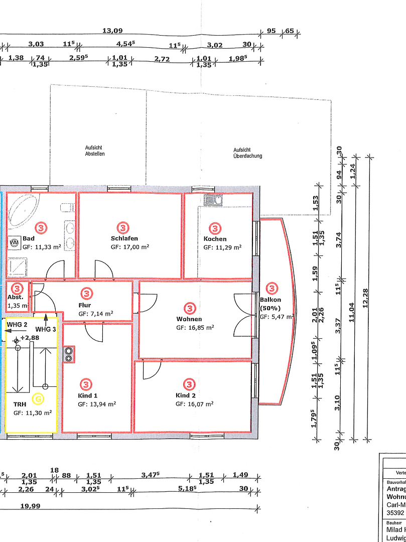 Predaj bytu 4-izbový 101 m², Gießen, Hesensko Predaj bytu 4-izbový 101 m², Gießen, Hesensko