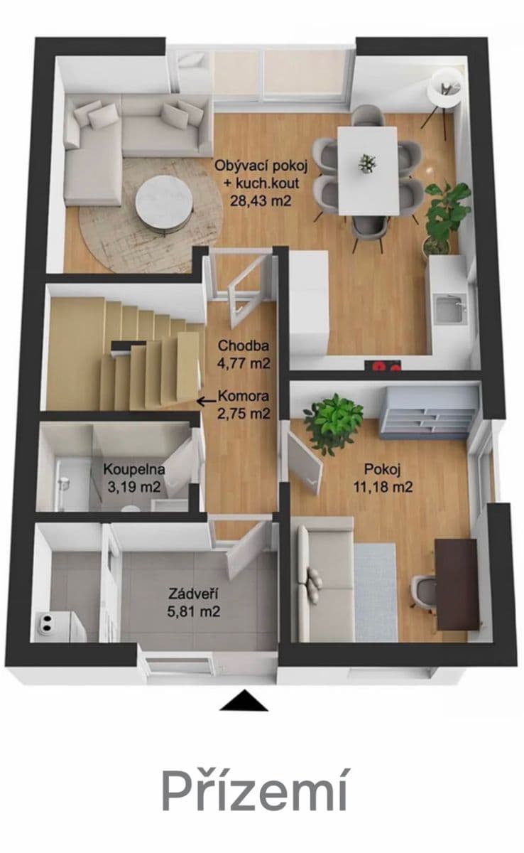 Prenájom domu 113 m², pozemek 136 m², Kutná Hora, Středočeský kraj Prenájom domu 113 m², pozemek 136 m², Kutná Hora, Středočeský kraj