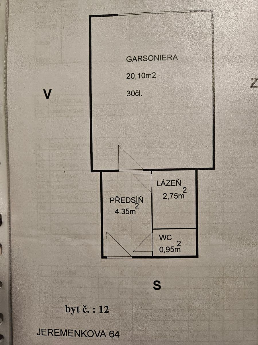Predaj bytu 1-izbový 28 m², Jeremenkova, Praha, Praha Predaj bytu 1-izbový 28 m², Jeremenkova, Praha, Praha