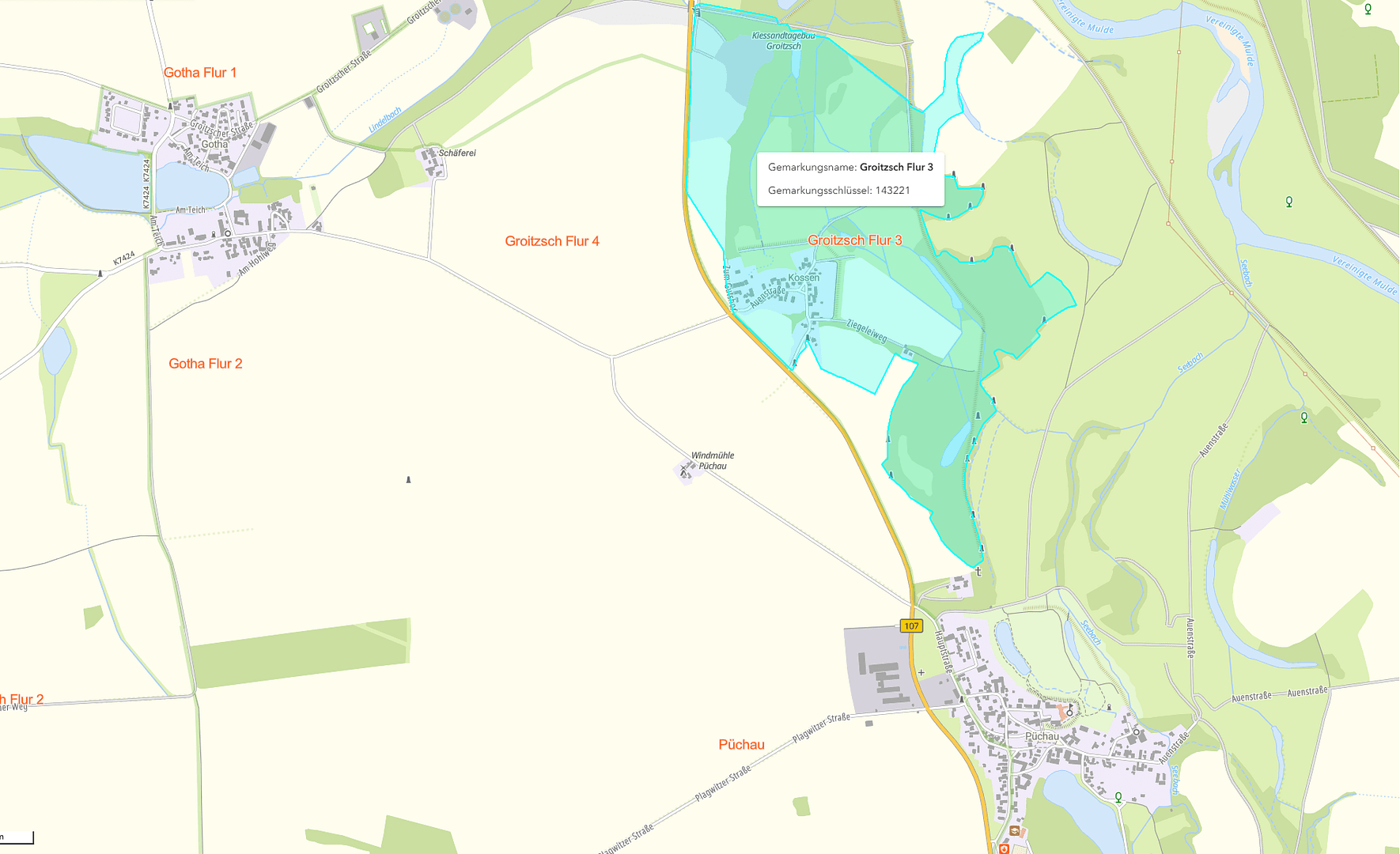 Predaj pozemku 125.660 m², Ziegeleiweg, Jesewitz, Sasko Predaj pozemku 125.660 m², Ziegeleiweg, Jesewitz, Sasko
