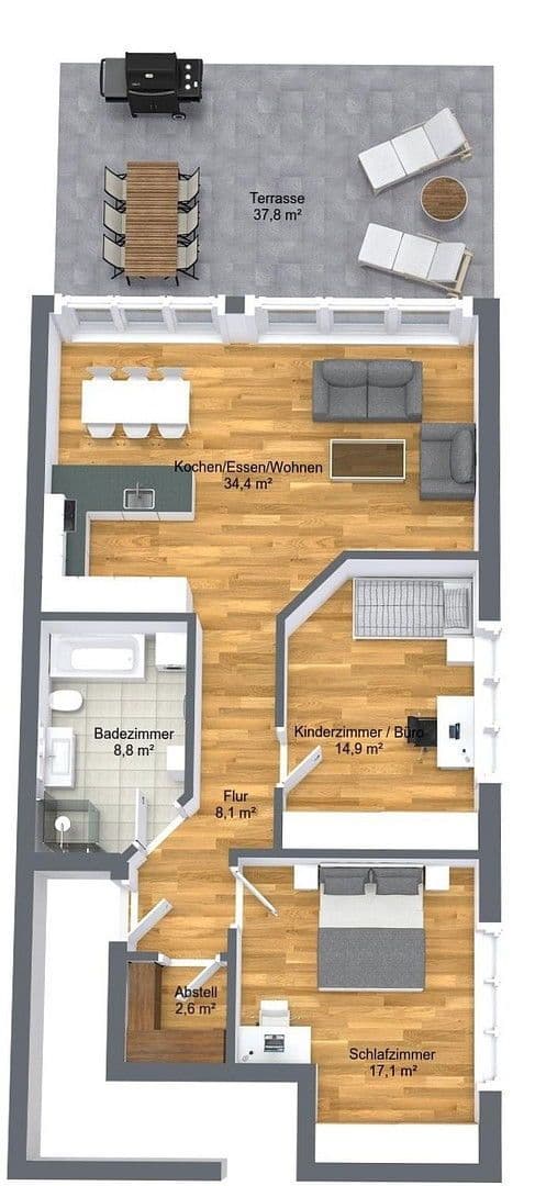 Predaj bytu 6-izbový 187 m², Donauwörther Str. 121, Augsburg, Bavorsko Predaj bytu 6-izbový 187 m², Donauwörther Str. 121, Augsburg, Bavorsko