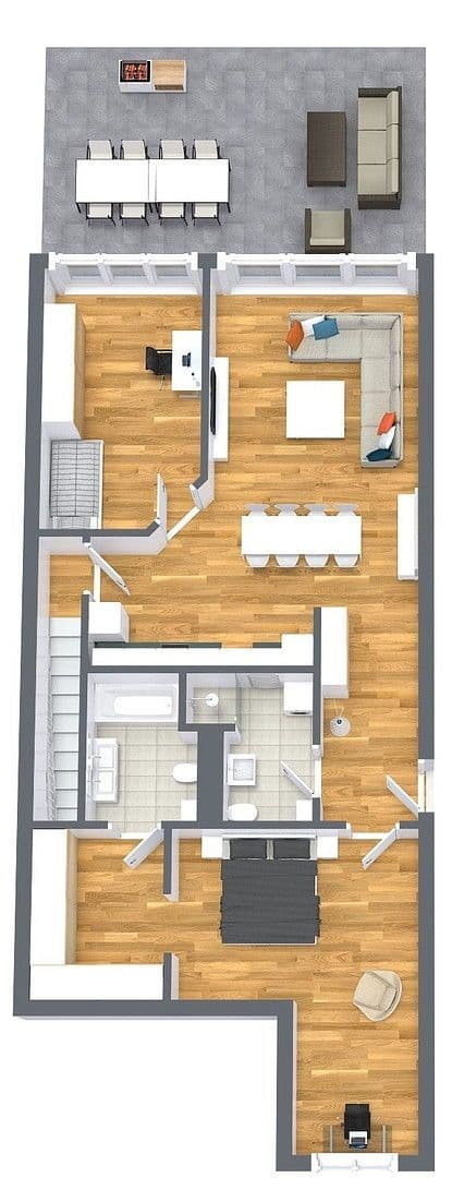 Predaj bytu 6-izbový 187 m², Donauwörther Str. 121, Augsburg, Bavorsko Predaj bytu 6-izbový 187 m², Donauwörther Str. 121, Augsburg, Bavorsko