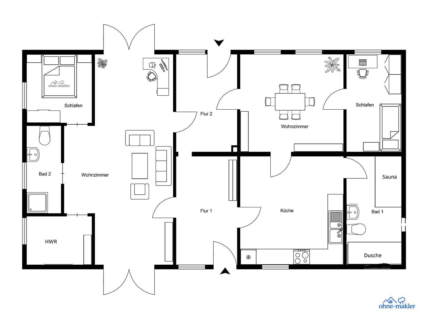 Predaj domu 115 m², pozemek 1.897 m², Kremmin, Meklenbursko-Predpomoransko Predaj domu 115 m², pozemek 1.897 m², Kremmin, Meklenbursko-Predpomoransko