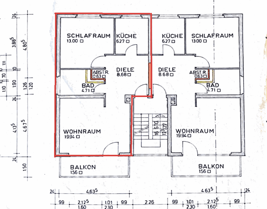 Prenájom bytu 2-izbový 54 m², In den Waldgärten 11, Frankfurt am Main, Hesensko Prenájom bytu 2-izbový 54 m², In den Waldgärten 11, Frankfurt am Main, Hesensko