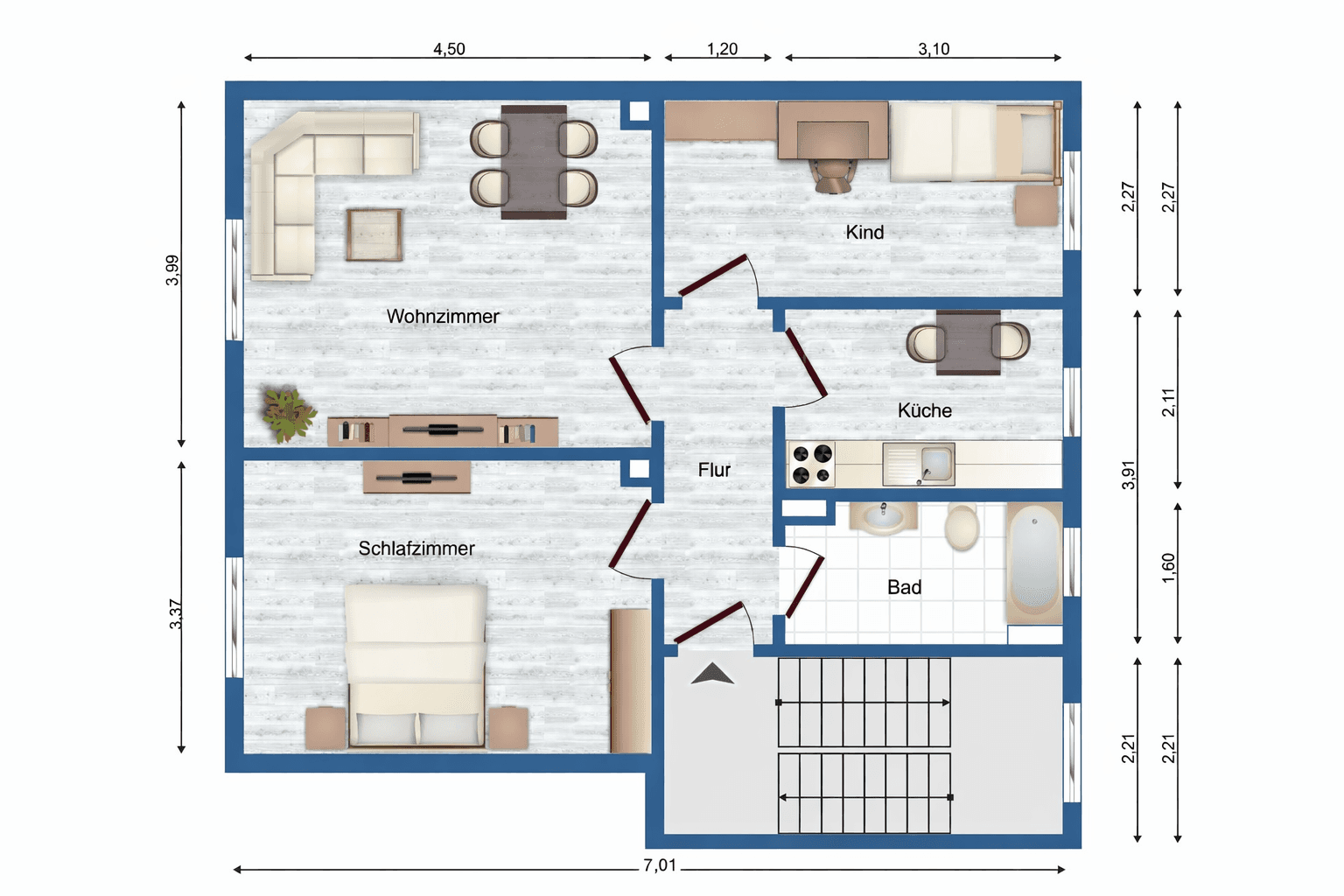 Prenájom bytu 7-izbový 115 m², Am Wald 5, Ziegendorf, Meklenbursko-Predpomoransko Prenájom bytu 7-izbový 115 m², Am Wald 5, Ziegendorf, Meklenbursko-Predpomoransko