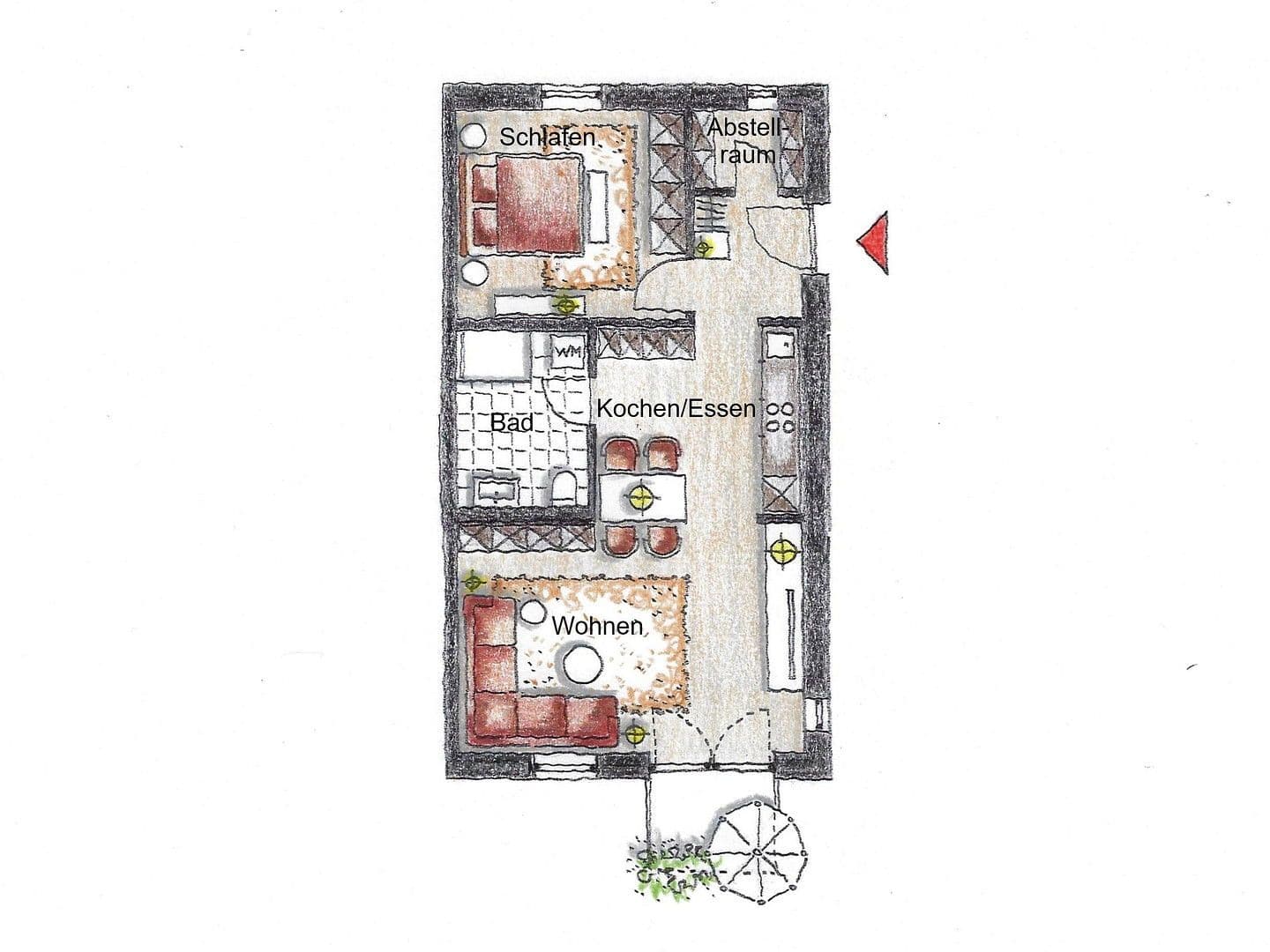 Predaj bytu 2-izbový 56 m², Freyung, Bavorsko Predaj bytu 2-izbový 56 m², Freyung, Bavorsko