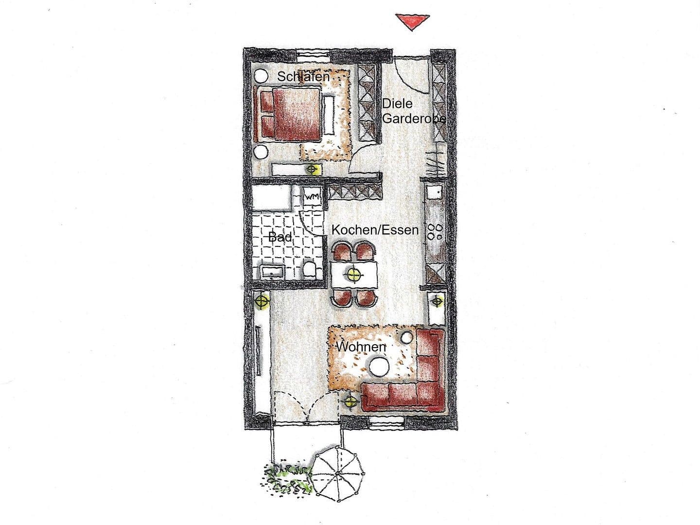 Predaj bytu 2-izbový 56 m², Freyung, Bavorsko Predaj bytu 2-izbový 56 m², Freyung, Bavorsko