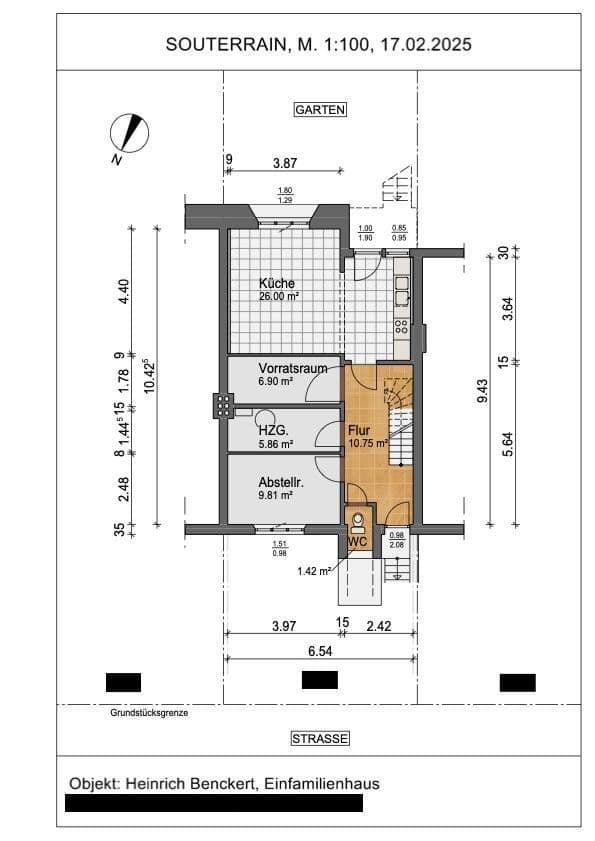 Predaj domu 199 m², pozemek 340 m², Busestr.67, Bremen, Brémy Predaj domu 199 m², pozemek 340 m², Busestr.67, Bremen, Brémy
